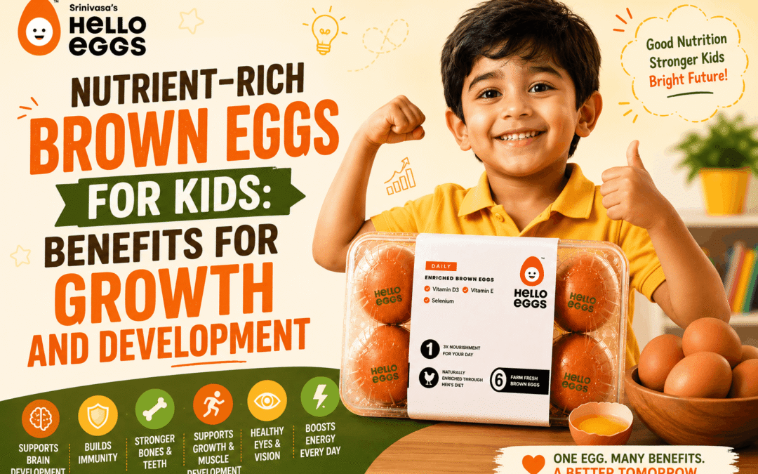 Nutrient-Rich Brown Eggs for Kids: Benefits for Growth and Development